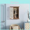 Wooden Key Organizer With Dustproof Storage For Home And Car Decor