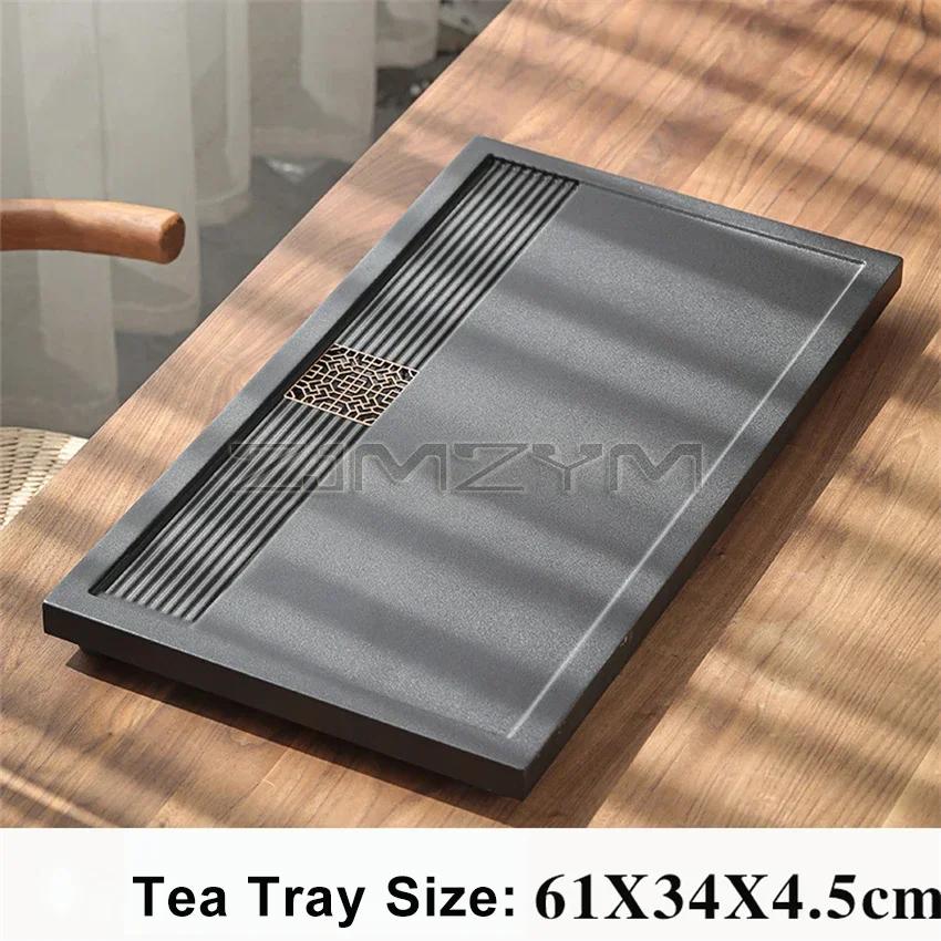High-Quality Wood Chinese Tray Modern Chahai Home Use Table Japanese-style drainage small dry table household