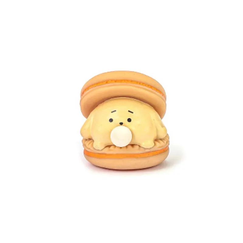1/4pc Creative Cute Animal Spit Bubble Burger Stress Relief Pinch Kid's Toys Office Funny Vent Toys Desktop Decorative Ornaments