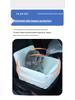 Pet Car Bed & Safety Seat for Small/Medium Dogs & Cats - Co-pilot/Rear Sofa Bed