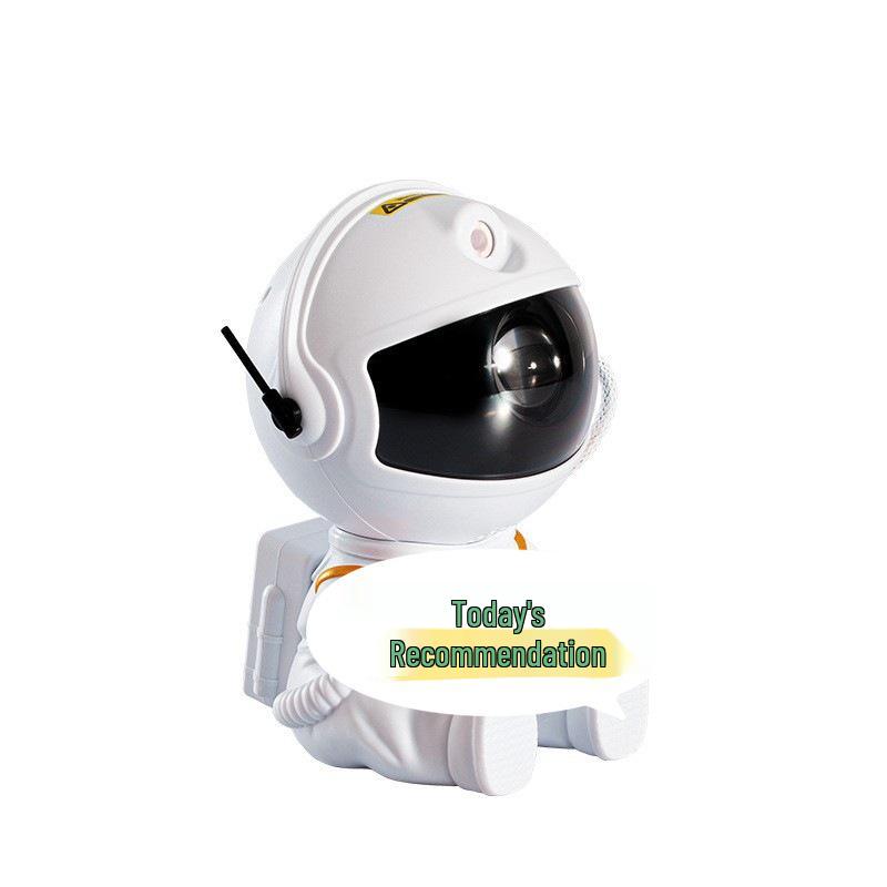 

Starry Sky Astronaut Projector Lamp - Laser Star Hugging Guitar Design for Bedroom Atmosphere White Astronaut Guitar-Hugging