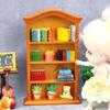 1:12 Dollhouse Miniature Arched Cabinet Vintage Bookcase Furniture Model