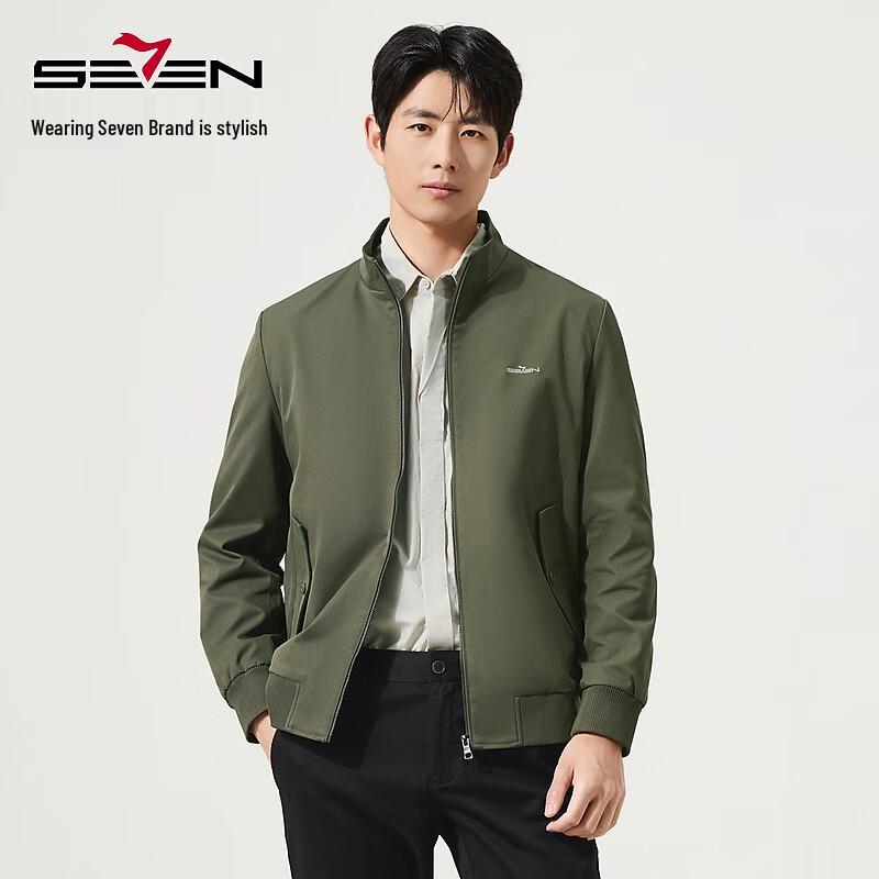 

Septwolves Men s Business Casual Stand Collar Jacket 2XL