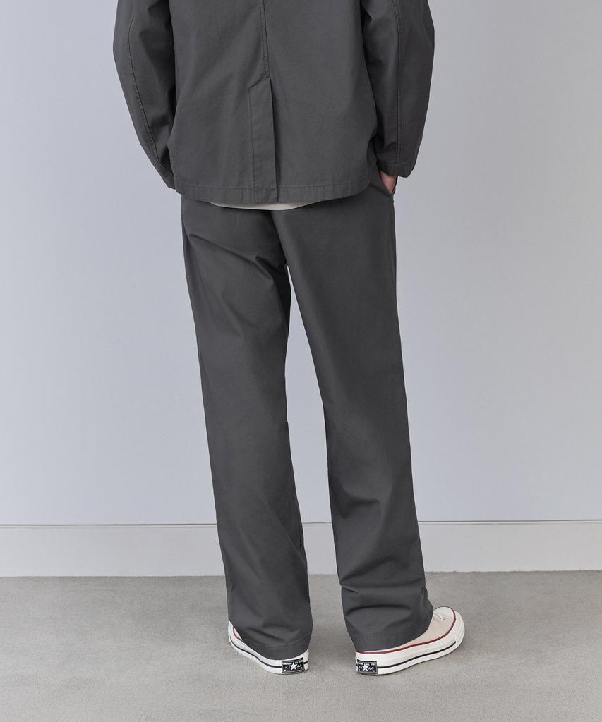 MUSINSA STANDARD [City Workers] Tapered Cotton Pants [Gray]