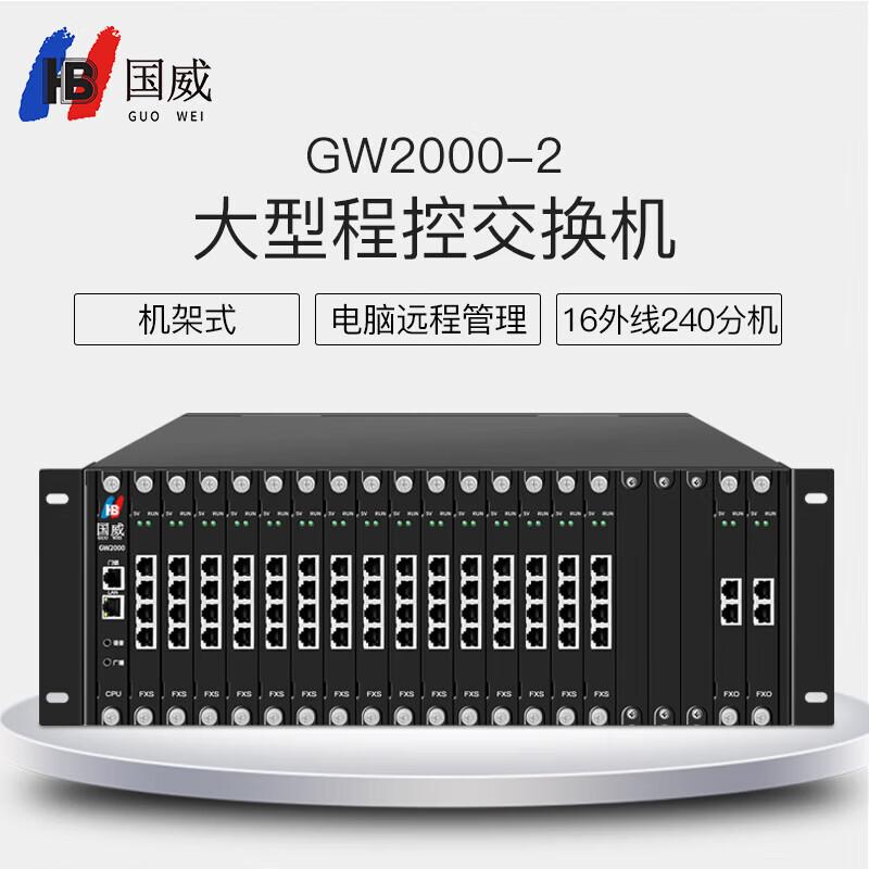 Guowei GW2000-2 Large Program Controlled Telephone Exchange