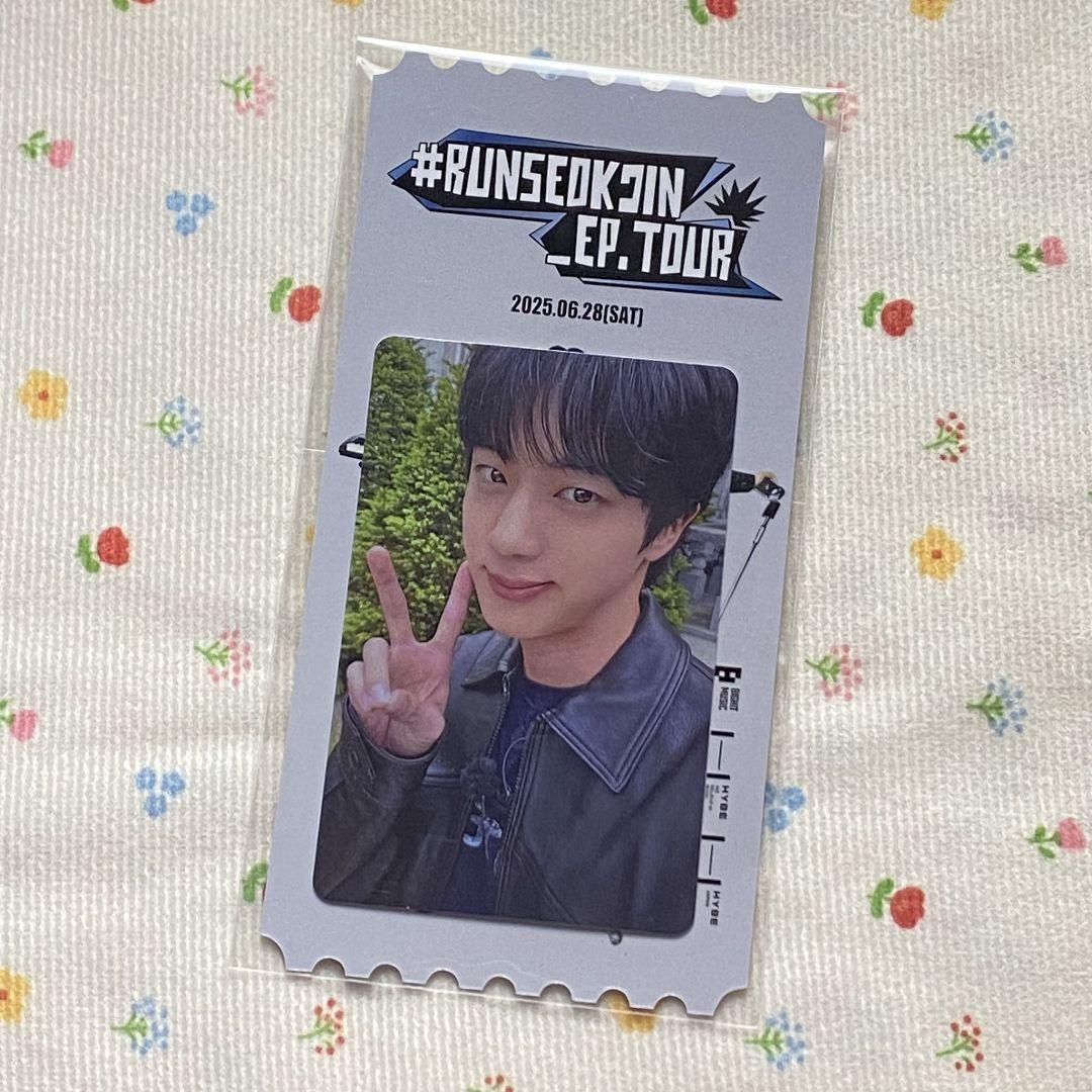 

[USED] Jin 6/28 RUNSEOKJIN_EP.TOUR LIVE PLAY Trading Card