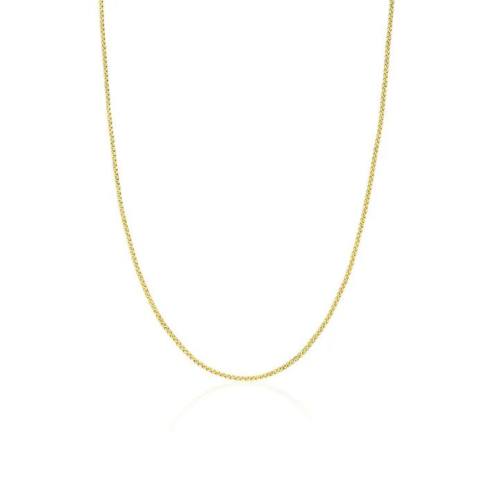 [925 silver] Flat s chain necklace (Yellow) BH7N40711Y9420