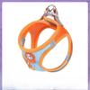 Vest Style Pet Chest and Back Strap, Leash, Mesh Fabric, Breathable and Reflective Dog Walking Rope, Dog and Cat Supplies