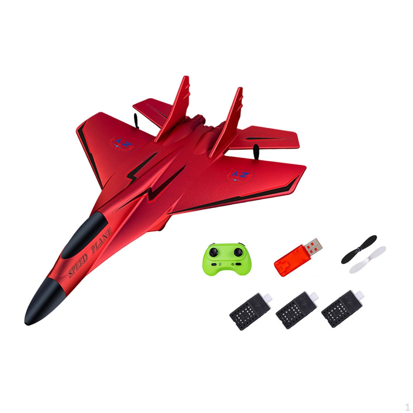 

Flying Toy RC Airplane Glider for Kids Birthday Gifts Easy Control Goodie Bag Stuffer червоний