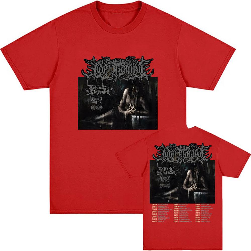 Lorna Shore återvänder 2025 med nytt album Nordamerikaturné T-shirt Rockbandstryck Grunge T-shirts Bomull Mjuk Herr Dam T-shirts