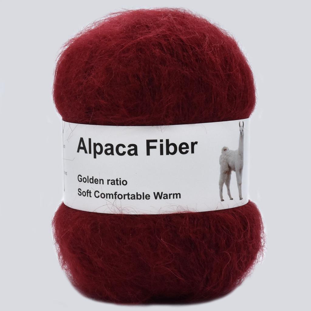 6pcs 300g/10.56oz Alpaca Blend Chunky Yarn Ultra Soft Vibrant Yarn for Knitting & Crochet | DIY Vest Sweater Scarf Making KitWarm Winter Craft Yarn