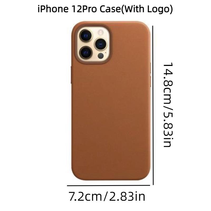 Stylish And Durable Leather Iphone 13 Pro Max Case With Magnetic Adsorption Available In Different Colors