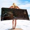 Quick Dry Beach Towel,Library Bookcase Printed Microfiber Lightweight Bath Towels Super Absorbent for Pool Towels Kids & Adults