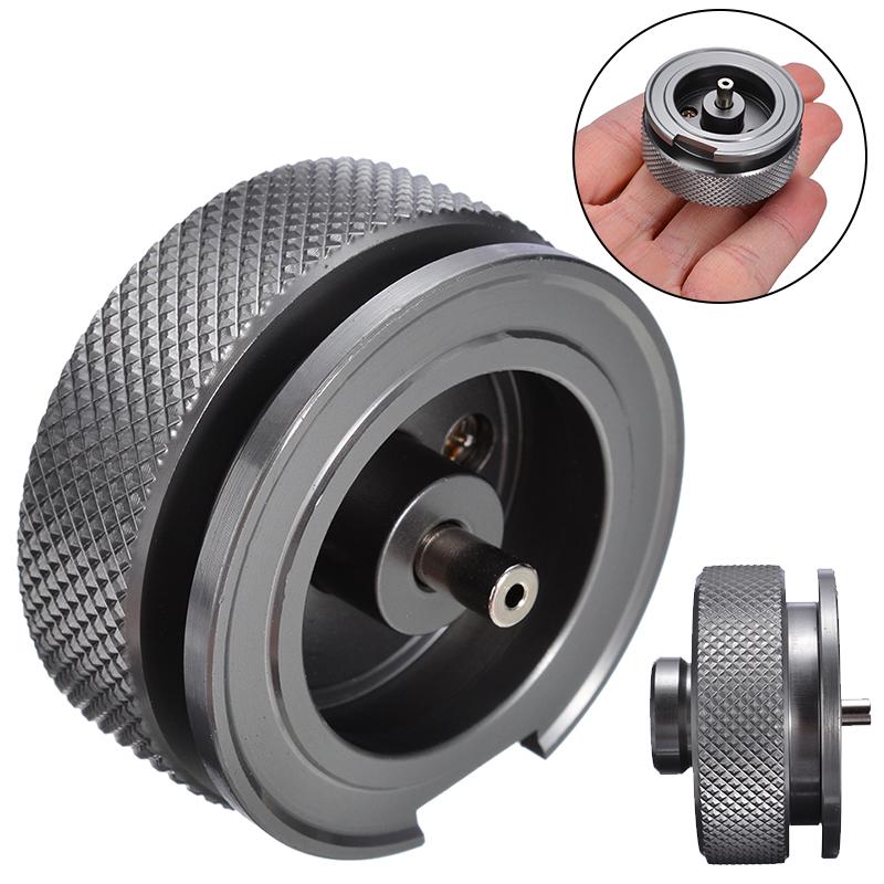 1pc Gas Bottle Adapter Gas Cartridge Camping Stove Nozzle Burner Converter