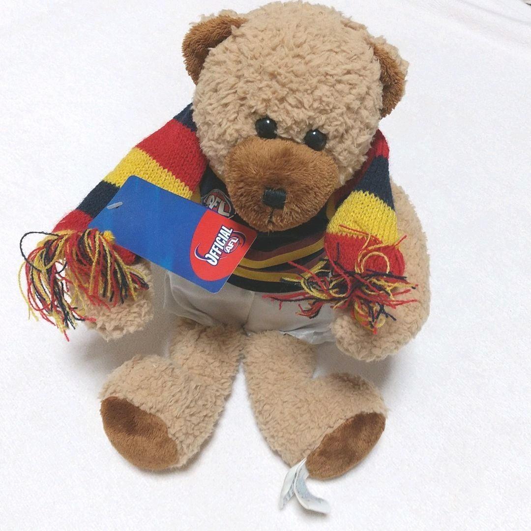 

[USED] AFL Australian Football Bear Teddy Bear Plush Toy with Music