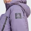 adidas Myshelter Cold.Rdy Jacket Color Block Logo Hooded Down Jacket Women Jacket Purple HZ5700