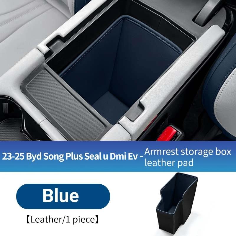 For BYD Song Plus Dmi Ev Seal U -2025 Center Console Storage Armrest Organizer Box Protector Mat Scratch Wear resistant
