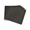 20 Paper Napkins 33 X 33 Cm Trendy Solid Black