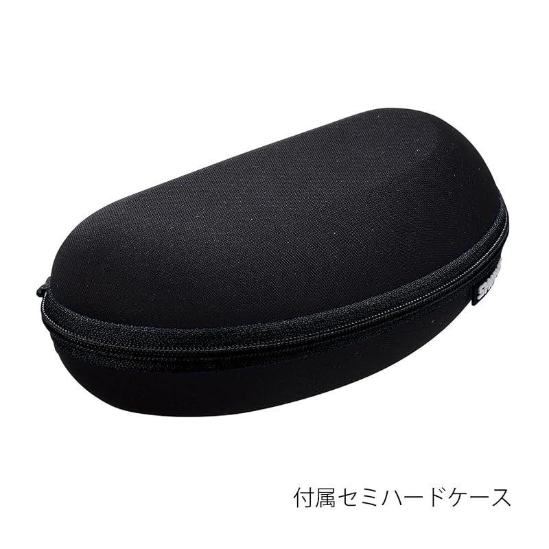 Used SWANS Made in Japan Sunglasses ER AMZ-ER5-0067 DMSM Demi Smoke x Clear Black / Polarized UL Ice Blue Round Casual Fashion Polarized Lens Free