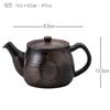 Sohogama Pottery Pot, Bizen Style Peko Pot (with Basket Mesh), 470cc, 482-27-243