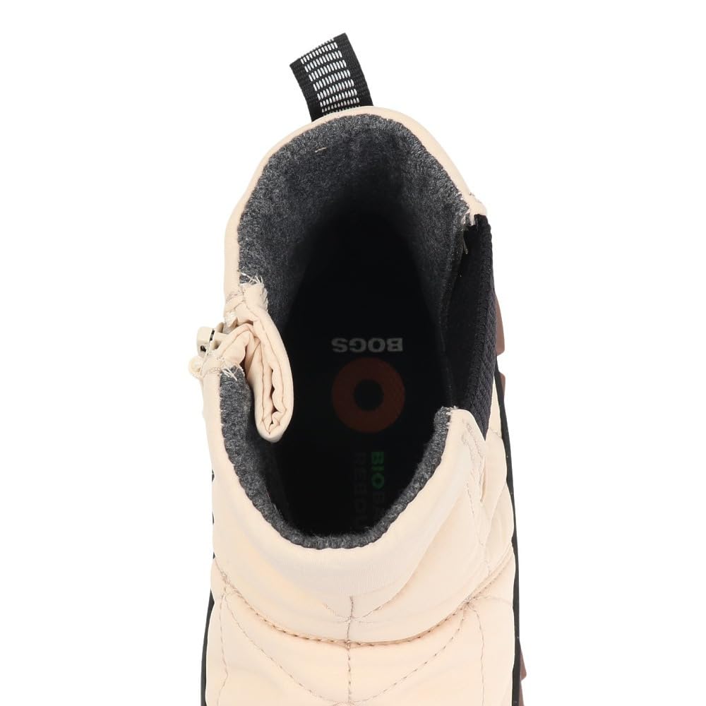 BOGS Snow Boots, Snow Trek Cedar Chelsea, BOGS 79160-250 BEG (Beige/Size 23.0/Women's)