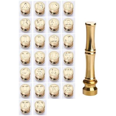Sealing Stamp Head for Sealing Wax Stamp, Letter Stamp Head Simple Installation