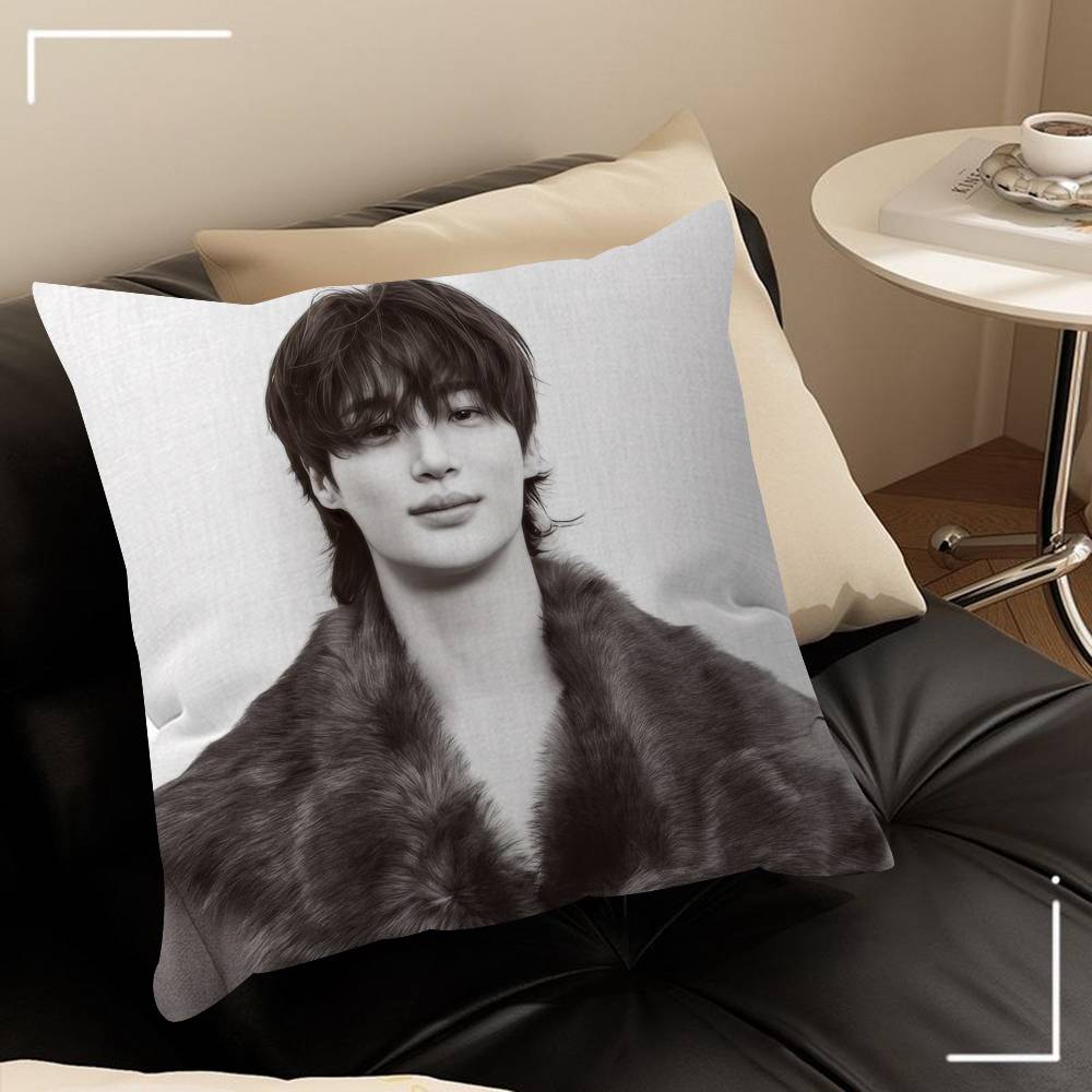 Celebrità Coreana Byeon Wooseok Copricuscino Federa Cuscino Decorazione Federa Cuscino Stampata Per Divano