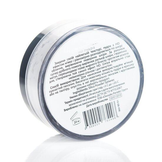Hillary Mineral Powder HD Translucent Sypki Puder, 10 g
