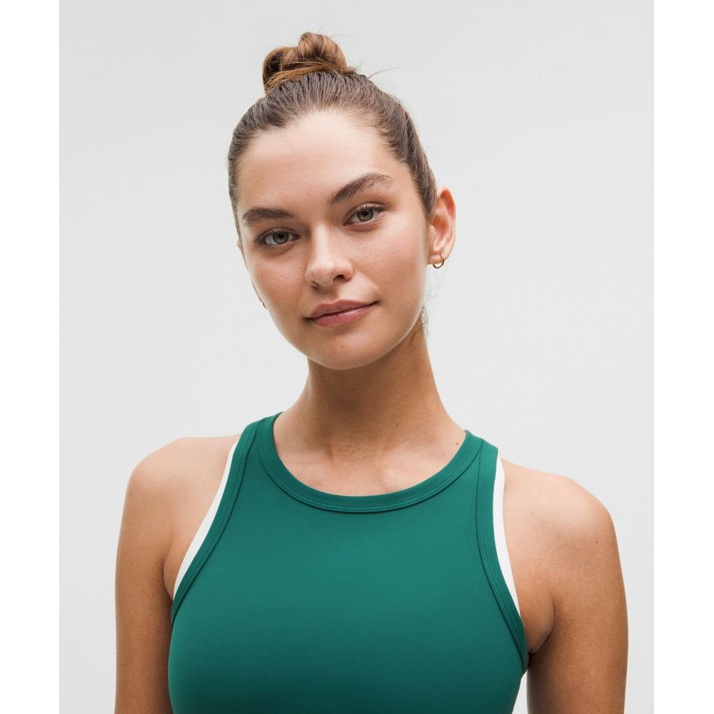 Lululemon Align Waist Length Racerback Tank Top Storm Teal