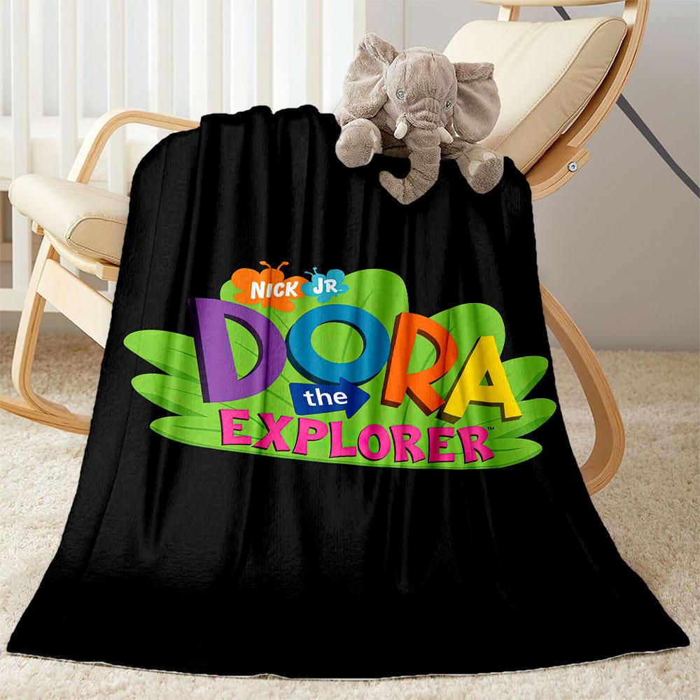Dora Explorer Blanket Soft & Cozy Great for Couch Picnics Livingroom for All Occasions Stylish Decor Ideal Gift For Birthday Valentine'S Day