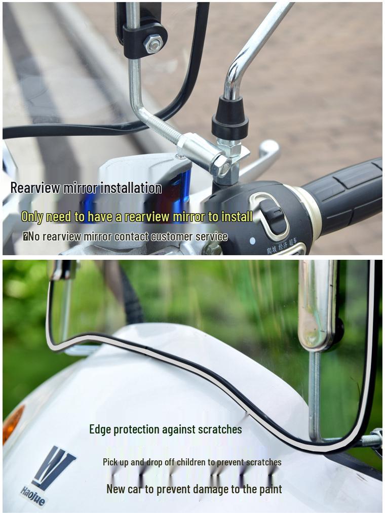 Electric Vehicle High-Definition Transparent Windshield