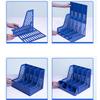 Vertical Magazine File Holders Book Holders 4 Compartments Vertical Magazine File Holders for Office Organization