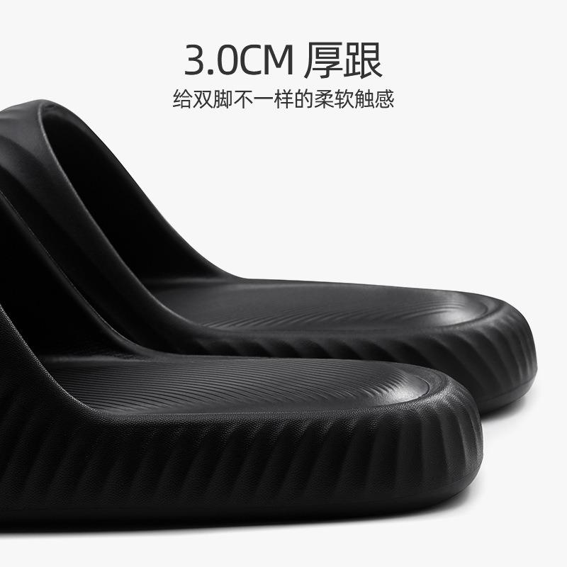 Slippers women's summer home indoor non-slip deodorant silent bath thick bottom outside wear cool slippers