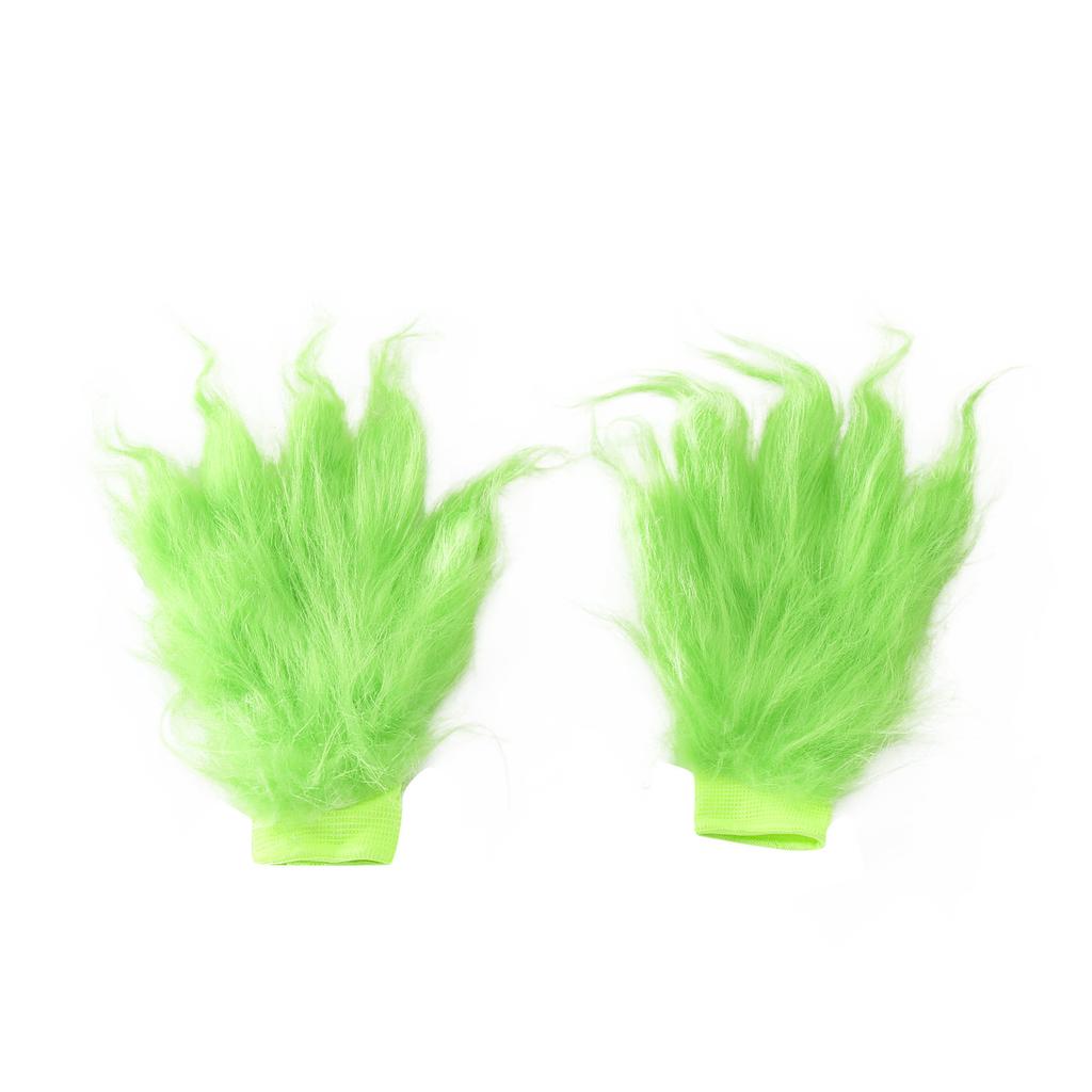 Christmas Grinch Cosplay Costume, Green Monster Santa Holiday Performance Outfit