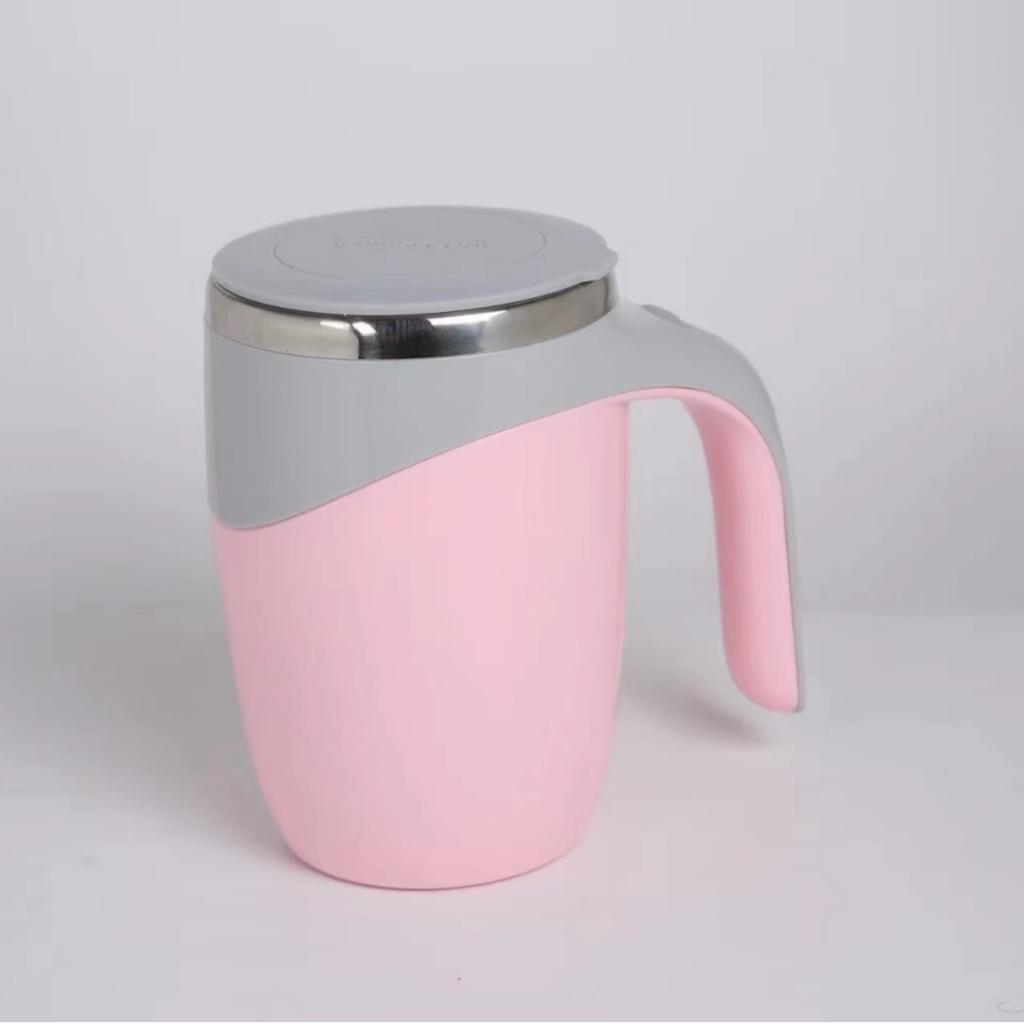 304 Stainless Steel Automatic Stirring Mug Magnetic Rotating Cordless One Button Start Fast Cooling For Coffee Milk Lazy People