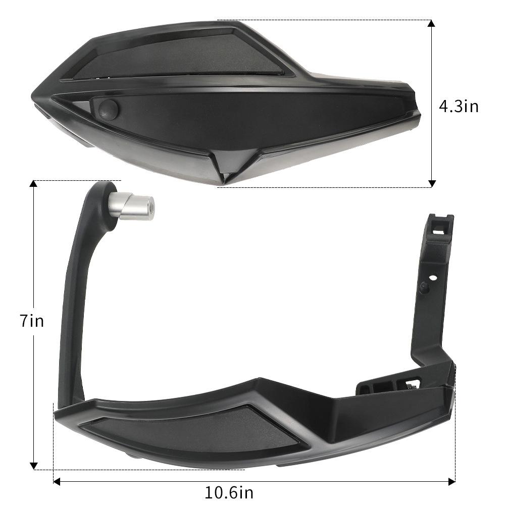ATV Hand Guard Wind Deflector For Can-Am Outlander 450 570 850 1000R Renegade
