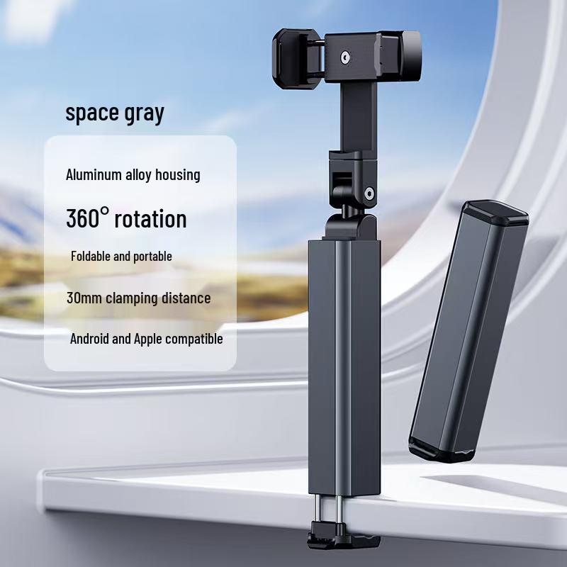 Multi-Functional Magnetic Carabiner Phone Tripod for Travel Photography