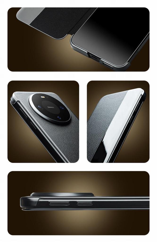 Huawei Mate 80 Pro Max Magnetic Leather Flip Case with Smart Sleep RS Protection