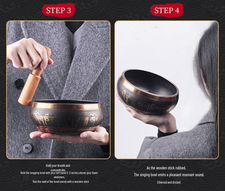 Nepal Tibetan Singing Bowls: New & Antique Meditation Sound Bowls