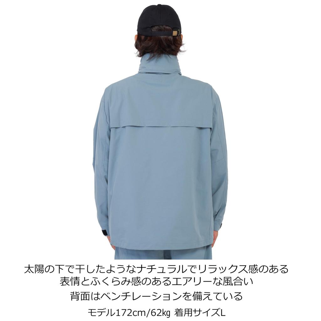 Abu Garcia Water-Resistant Fishing Anorak Jacket, Black