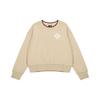 (WMNS) Athletics 70s Crewneck Sweatshirt Asia Sizing 'Beige White' Women's AWT23552-INC