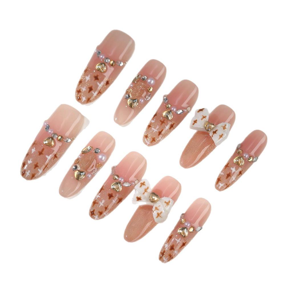 Zhuoshimei Autumn/Winter Handmade French Style Chic Nail Stickers