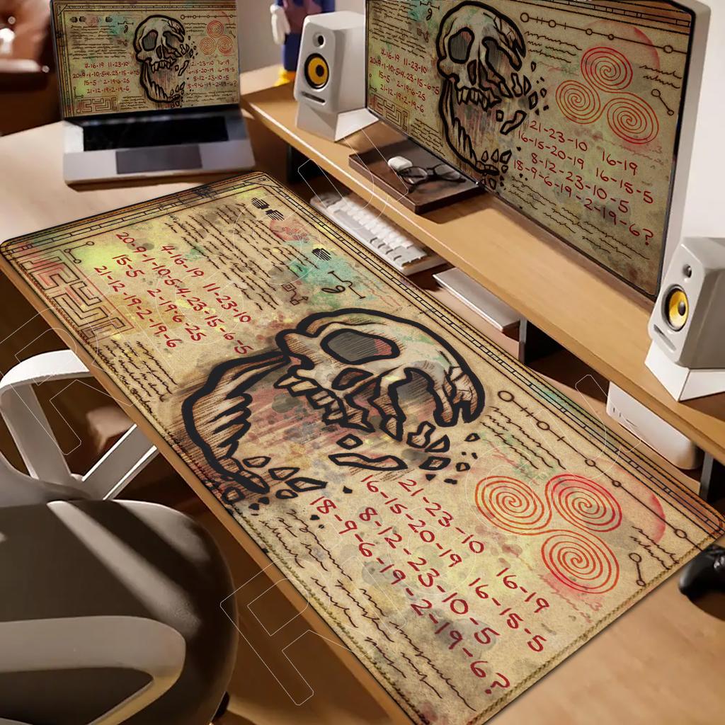 New HD Printing Anime Desk Mat Non-slip Rubber Gravity Fall Mousepad Laptop Gaming XXL Keyboard Pad Carpet Bill Cipher Mouse Pad