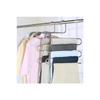 5 Tiers Metal Clothes Hanger Clothes Trousers Scarf Scarf Towel Tie Organizer