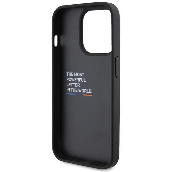 Bmw Bmhcp15L22Nbck Iphone 15 Pro 6.1Czarny/Black Leather Carbon
