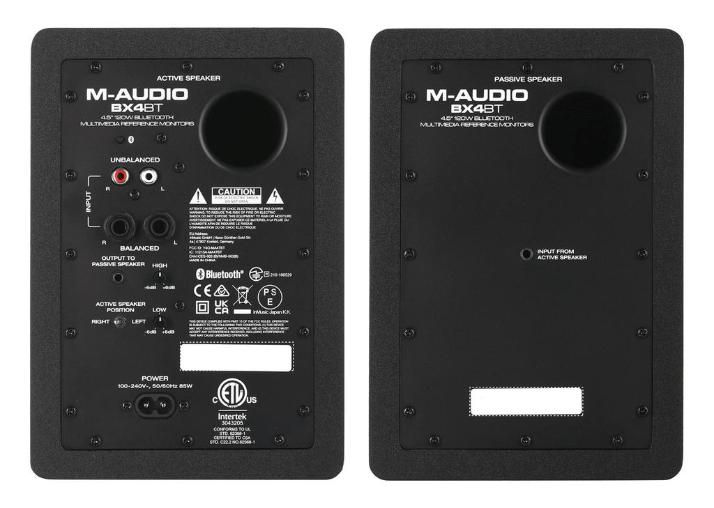 M-AUDIO BX4 Pair BT - Pair of Bluetooth Monitors