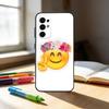 spring emojis  Phone Case For Samsung S25,S24,S21,S22,S23,S30,Ultra,S20,Plus,Fe,Note,10,9,5G Black Cover