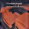 Custom Fit L6 L7 Double Layer TPE Trunk & Floor Mats - Original Car Color