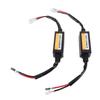2Pcs LED Headlight Decoder 35W Water Resistant Anti Flickering Harness Warning Error Canbus Decoder 
