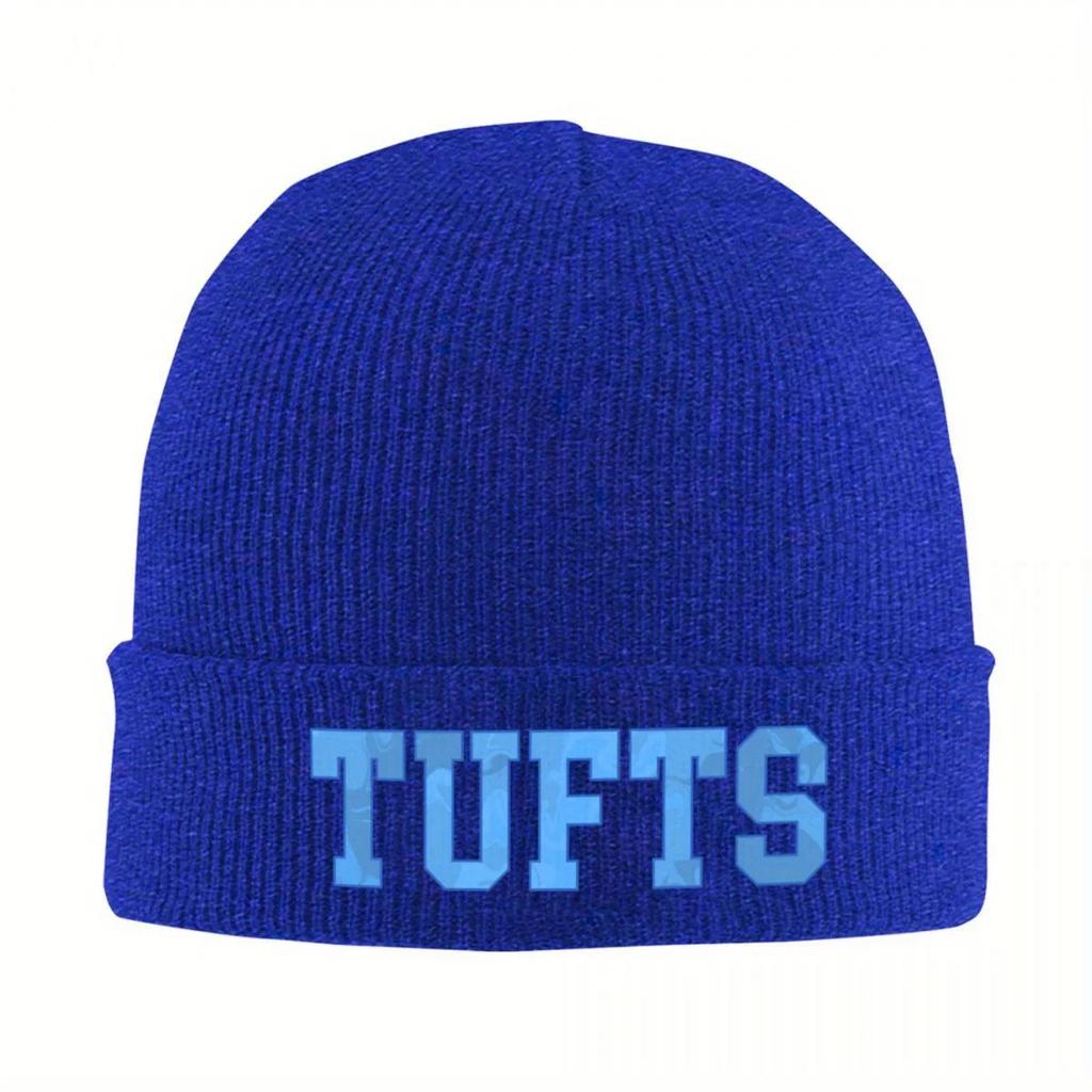 New Tufts  Tie Dye College Font Warm Knitted Cap Hip Hop Bonnet Hat Autumn Winter Outdoor Beanies Hats For Unisex Adult